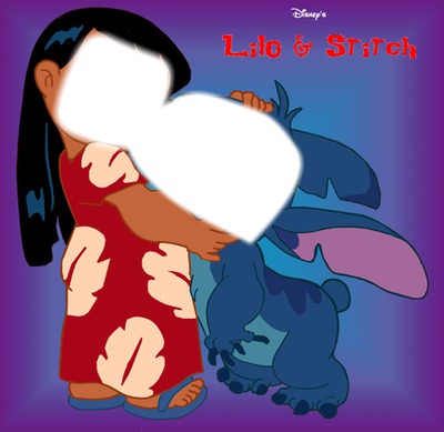 Lilo and Stitch Fotomontage