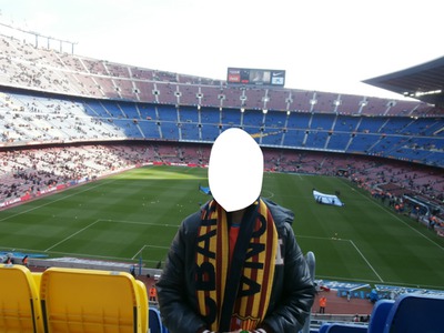 fc barcelone Montage photo
