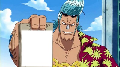 One Piece Franky Poster