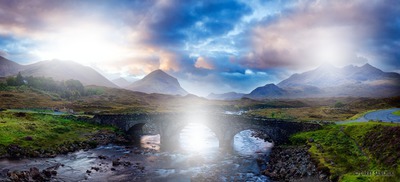 My heart's in Scotland Fotomontaż