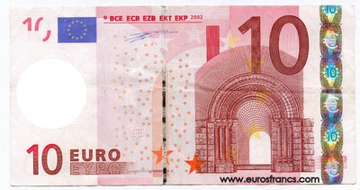 10 Euro フォトモンタージュ