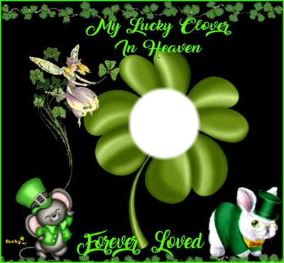 MY LUCKY CLOVER IN  HEAVEN Montage photo
