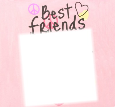 Best friend ♥ Fotomontage