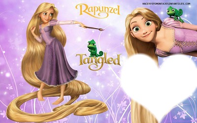 Rapunzel Fotomontagem