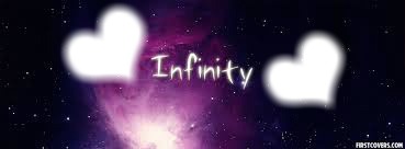 Love infinity galaxy Fotomontaggio