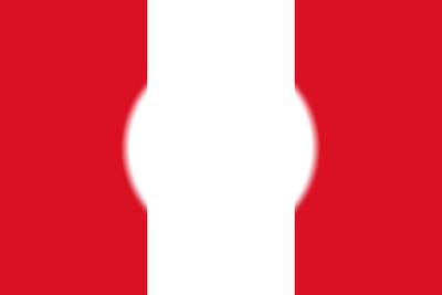 Peru flag Photo frame effect