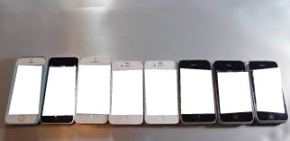 8 iphones フォトモンタージュ