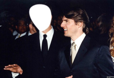 Tom Cruise et boy Фотомонтажа