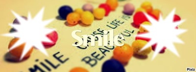Smile= = Sonrie O Sonrisa Fotómontázs