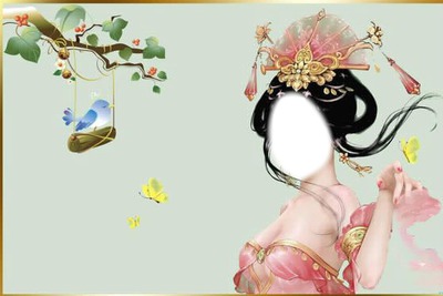 Geisha 03 Fotomontage