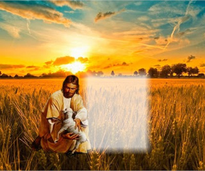 Jesus 3 Fotomontage