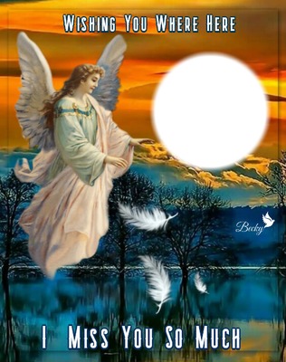 angel Fotomontage
