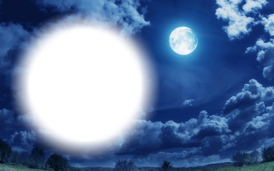 full moon 1 Valokuvamontaasi