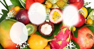 Fruits Tropicaux Fotomontage