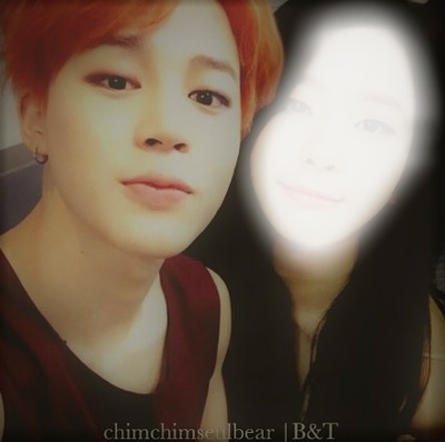 With Jimin <3 Photo frame effect
