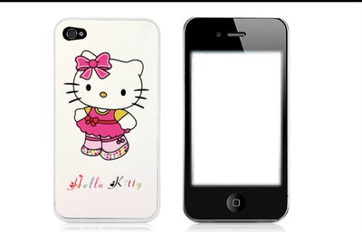 I-Phone Hello Kitty Fotomontasje