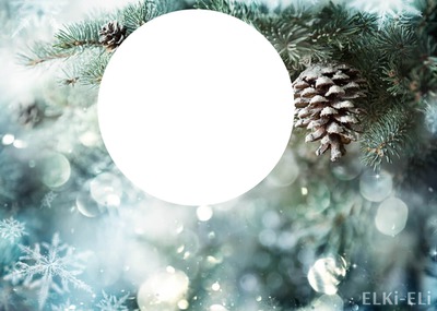 зима-зимушка Фотомонтажа
