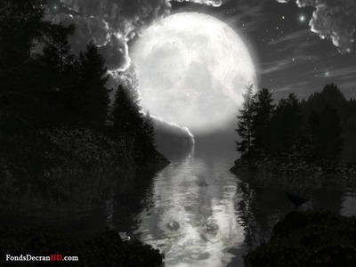 La lune noir Fotomontasje