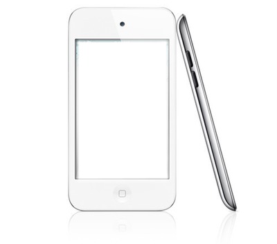Ipod Touch Blanc Montaje fotografico