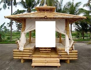 temple Photo frame effect