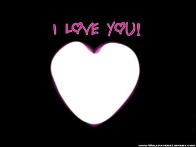 I love you! Fotoğraf editörü
