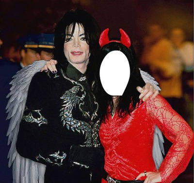 MJ Halloween Fotomontažas