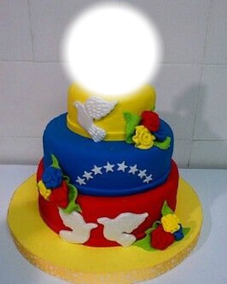 torta Fotomontáž