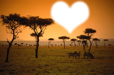 I LOVE AFRIQUE Фотомонтаж