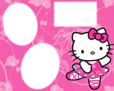 hello kitty フォトモンタージュ