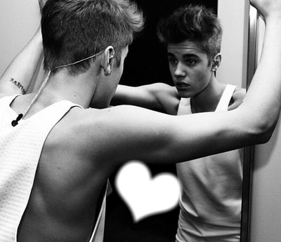 Justin Bieber <3 Fotomontaż