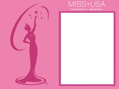 Miss USA Photo frame effect