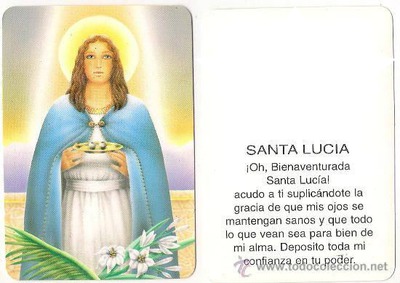 Santa Lucia Fotomontaggio