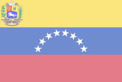 Bandeira da Venezuela Fotomontagem