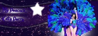 Peacock - Katy Perry Fotomontage