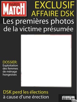paris match Photomontage