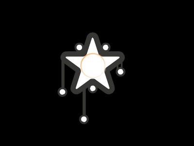 une étoile Fotomontāža