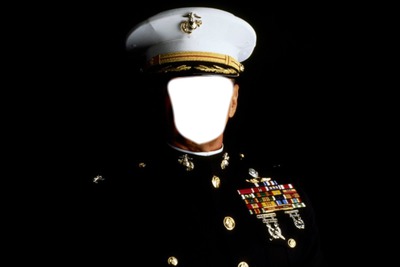 officier marine Fotomontaggio
