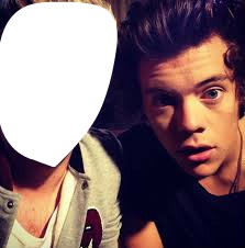 Selfie with Harry Styles Montaje fotografico