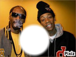snoop and wiz Photo frame effect