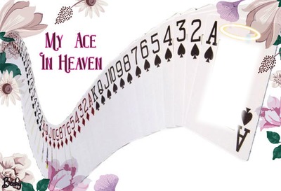 MY ACE IN HEAVEN Photo frame effect