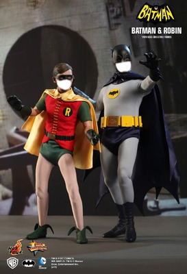 batman y robin tv series Фотомонтажа