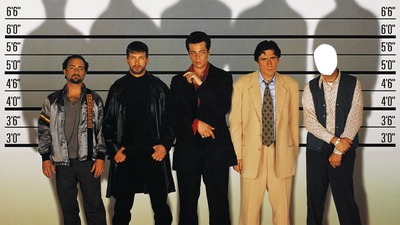 usual suspects Photomontage