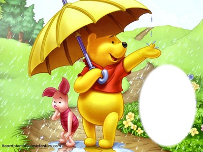 Winnie the Pooh Fotomontāža