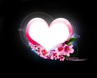 Rose Heart Фотомонтажа