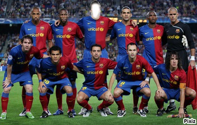 FC BARCELONE Montage photo