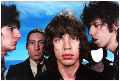 Rolling Stones Photo frame effect