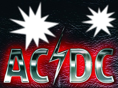 AC-DC Fotomontáž