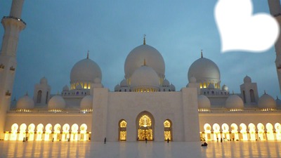mosquée d'abou d'abbi Fotomontaggio