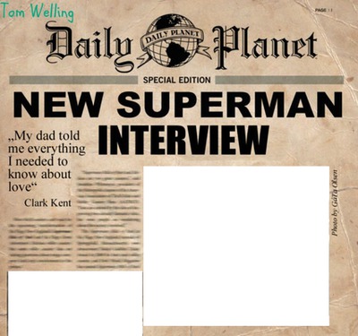 daily planet Photomontage