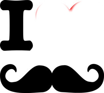 I love moustache Fotomontāža